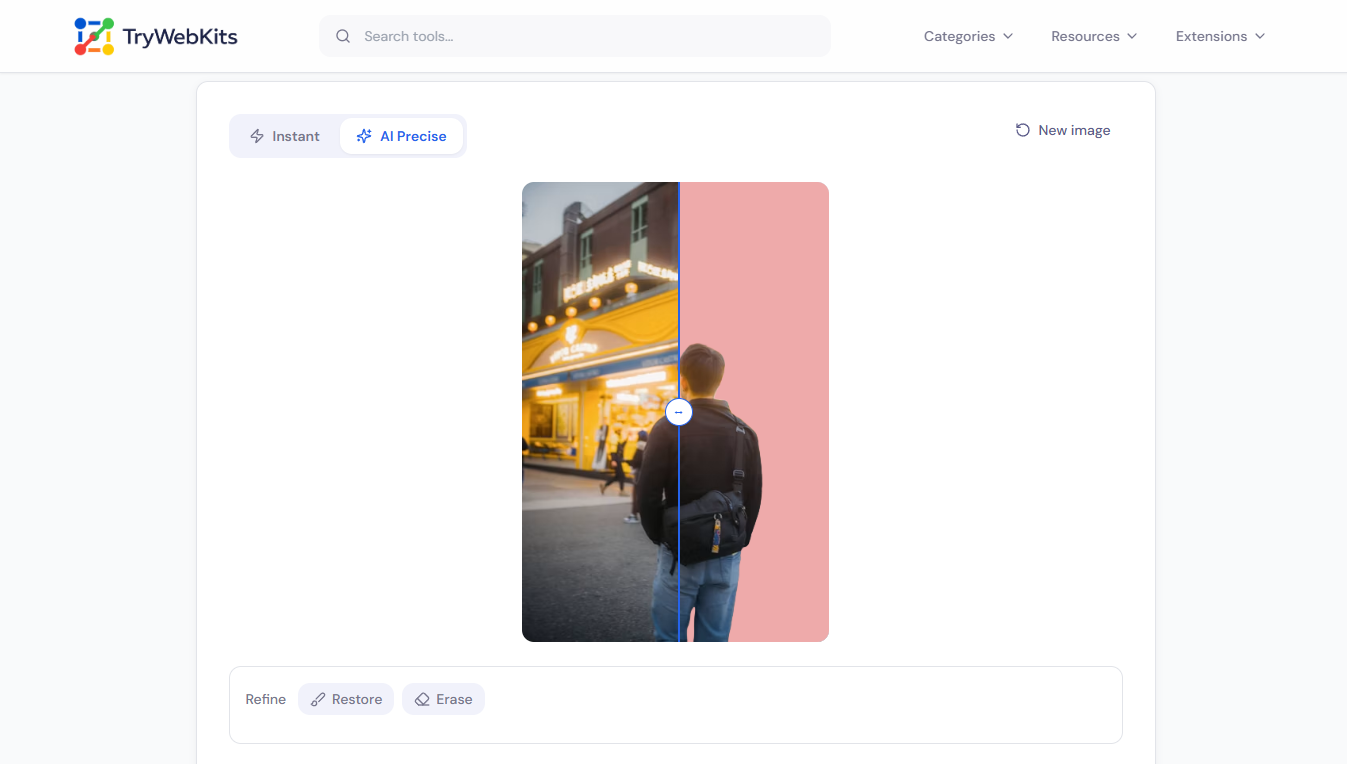 Image Background Remover preview