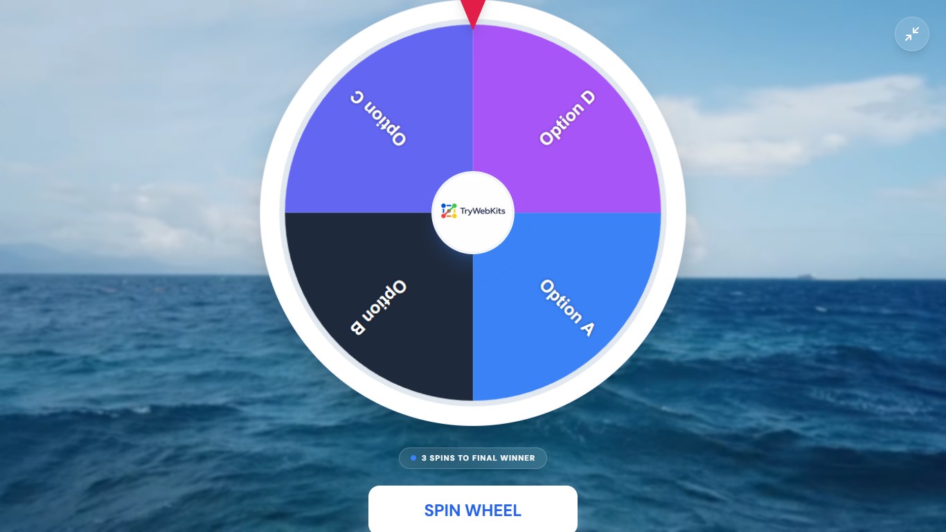 Random Number Picker Wheel Preview