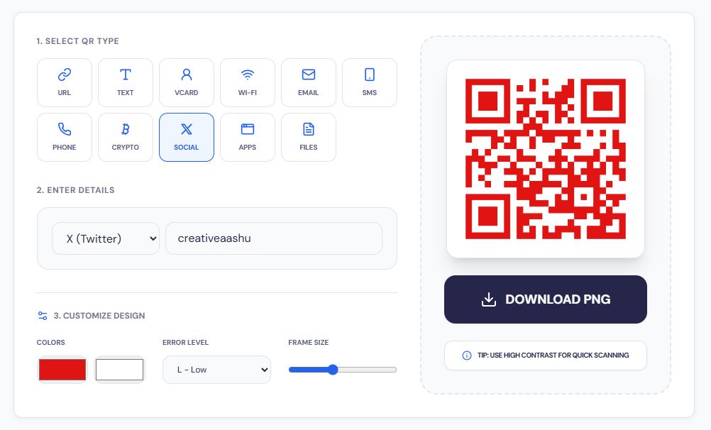 Qr Code Generator Tutorial Preview